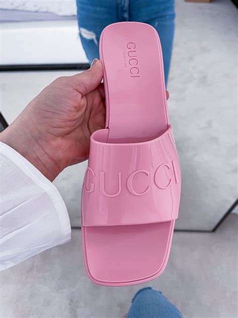 gucci jelly platform|gucci platform sandals.